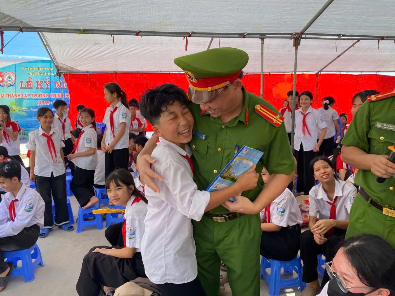 Công an xã Hải Hưng triển khai phong trào thi đua 